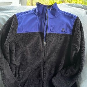 Fila Black and Purple fleece Jacket. Women’s XL
